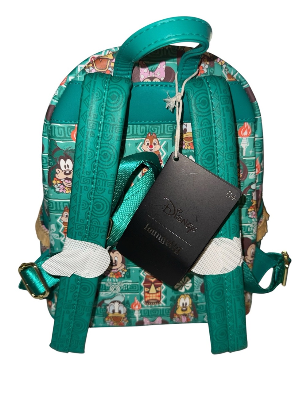 Loungefly Mickey and Friends Tiki Character Mini Backpack - Picture 3 of 6
